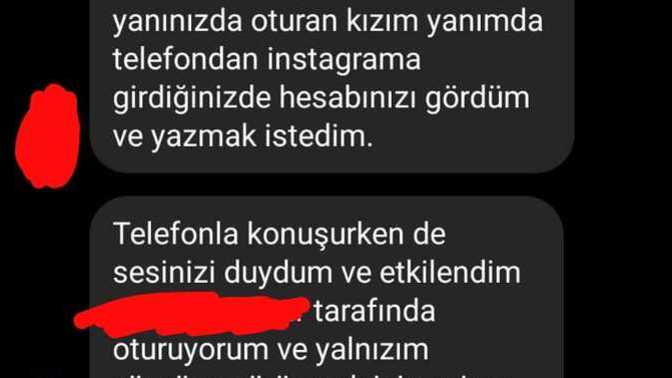 Otobüste Instagram adresimi gören kız yazmış. Gitsem mi, güvenilir mi?