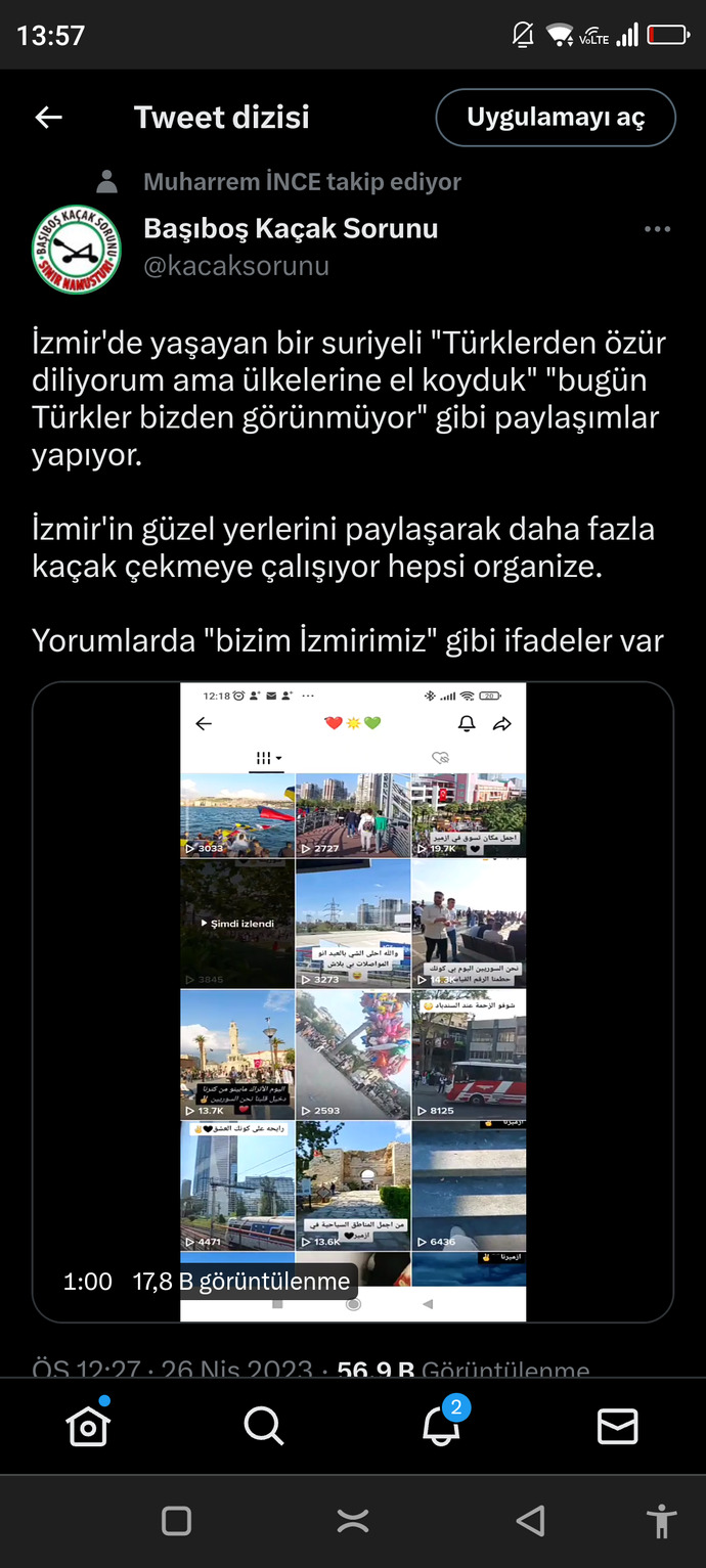 İzmirde yaşayan bir Suriyelinin ülkeyi sahiplenip bizi dışlaması ve ülkemize mülteci çekmek istemesi gündem oldu düşünceleriniz?