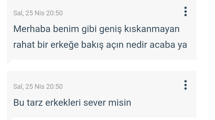 Rahat, geniş, kıskanmayan erkeğe bakış açınız nedir😀?