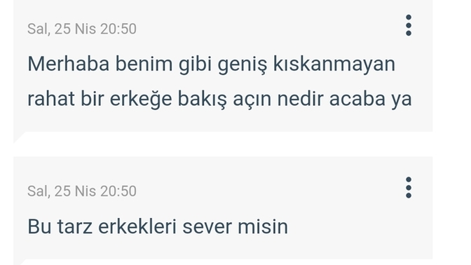 Rahat, geniş, kıskanmayan erkeğe bakış açınız nedir😀?