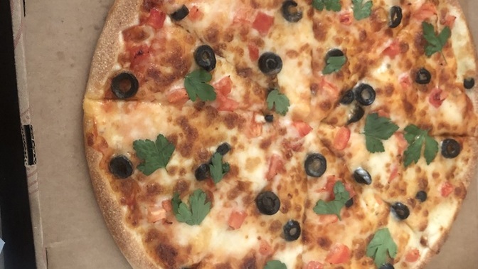 Pizza yaptım güzel olmuş mu?