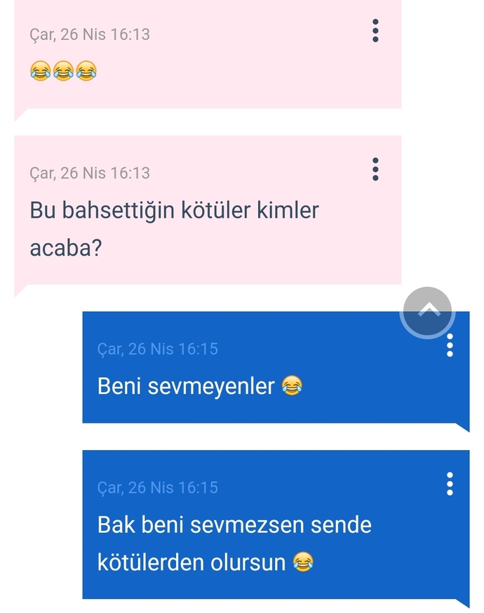 Sizin için kötünün tanımı nedir?