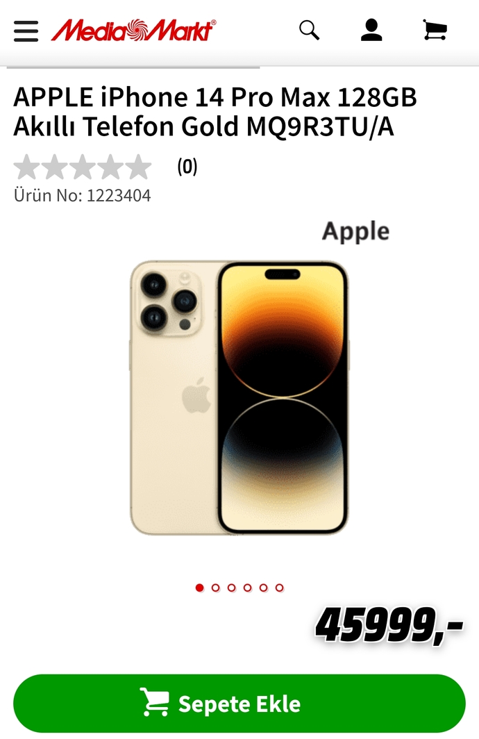 İki aynı telefon (iphone 14 pro max) ve iki farklı fiyat, bu konuda düşünceniz ne?
