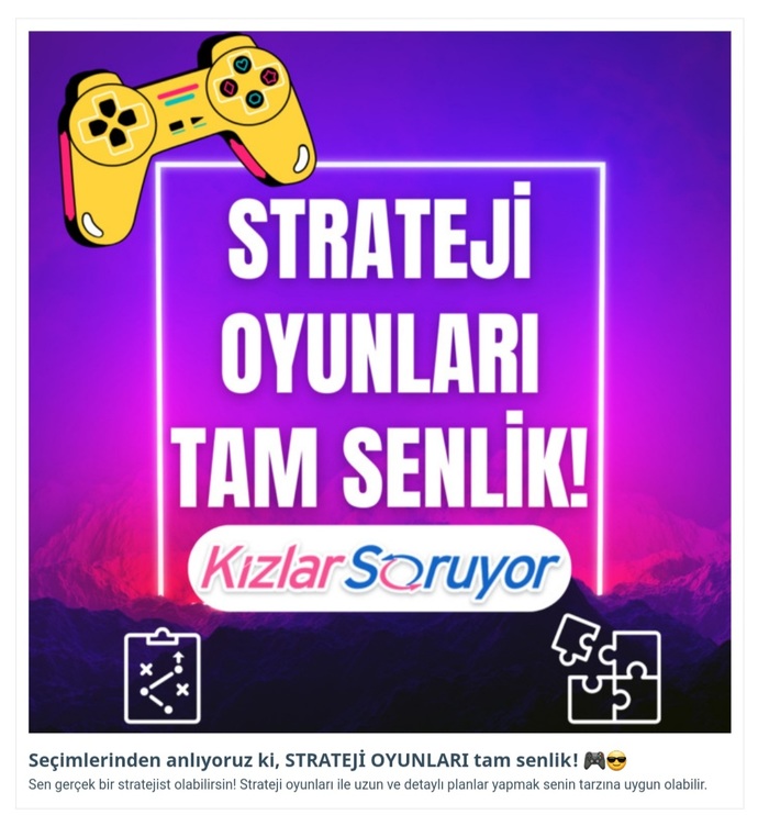 Quiz’e cevapları ver, öğren! Hangi oyun türü tam senlik?