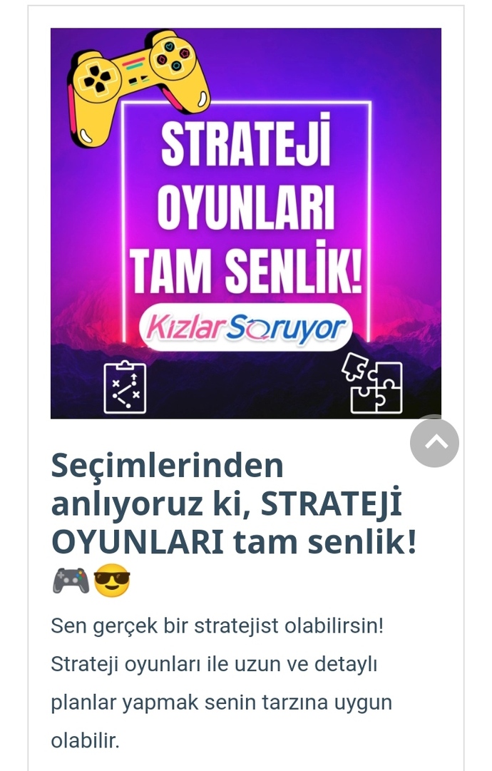 Quiz’e cevapları ver, öğren! Hangi oyun türü tam senlik?