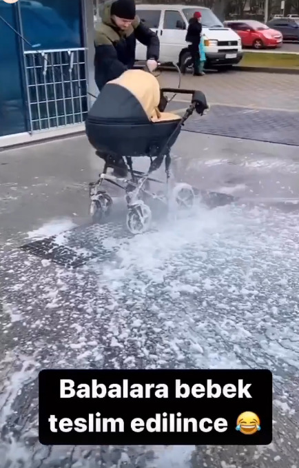 Babalara bebek teslim edilmez mi :D?