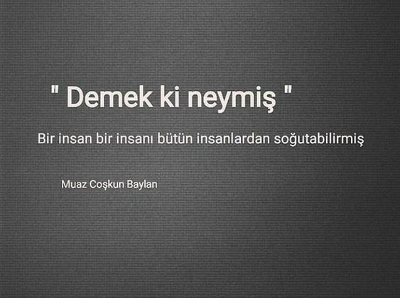 Bir insandan soğuyan yolları ayıran insan, çevresindeki diğer insanlara da soğuk davranır mı?