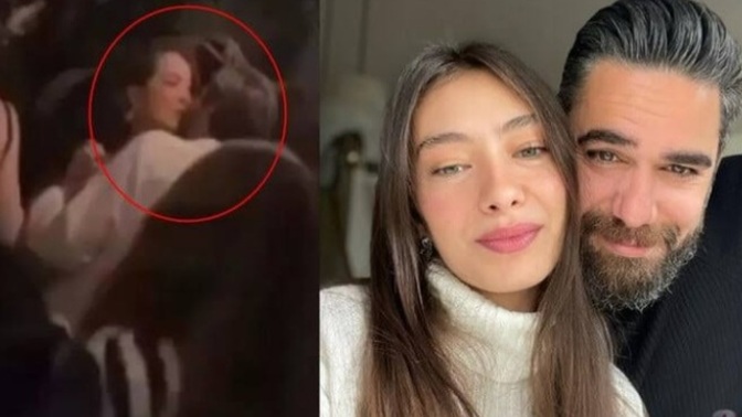 Neslihan Atagül kocasını savundu "Gürültülü ortamda normal bir konuşma." dedi! Siz ne diyorsunuz?