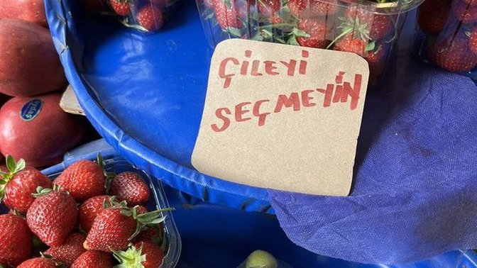 Çilek sever misin?