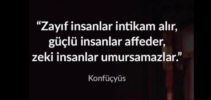 Sizce adalet ve intikam arasındaki fark nedir?