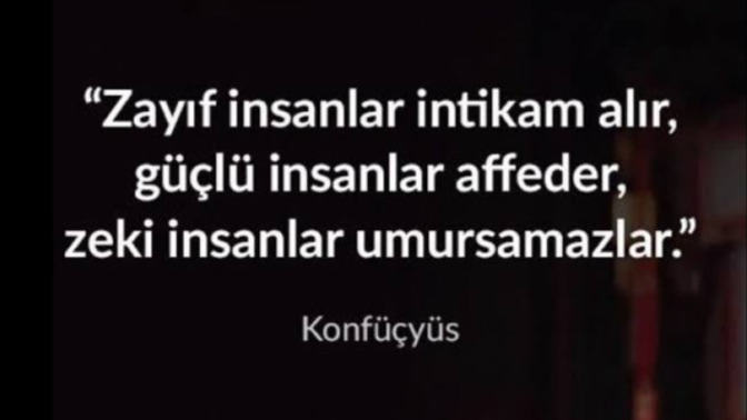 Sizce adalet ve intikam arasındaki fark nedir?