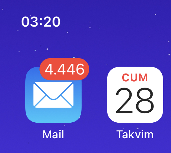 Düzenli olarak mail kutunuzu kontrol eder misiniz?