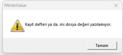 Programı yüklerken bu hatayı alıyorum, ne yapmalıyım?