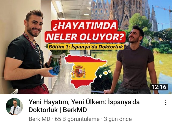 Bende tıp fakültesi öğrencisiyim İspanya da okuyorum fakat mezun olunca ülkeme hizmet etmek istiyorum