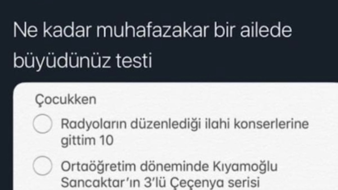 Ne kadar muhafazakar bir ailede büyüdünüz?