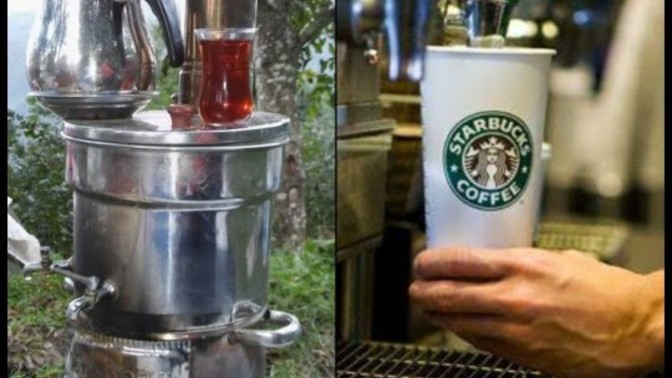 Semaver çayı mı yoksa Starbucks Coffee mi?