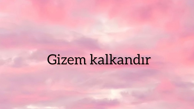 Sizce gizem kalkan mıdır?