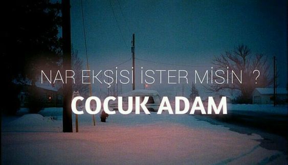 Çocuk adam