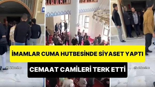 İmam camide siyaset yaptı cemaat yapılan lüzumsuzluk yüzünden camiyi terk etti düşünceleriniz?