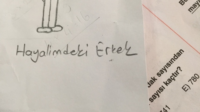 Hayalimdeki erkeği çizdim, nasıl olmuş?
