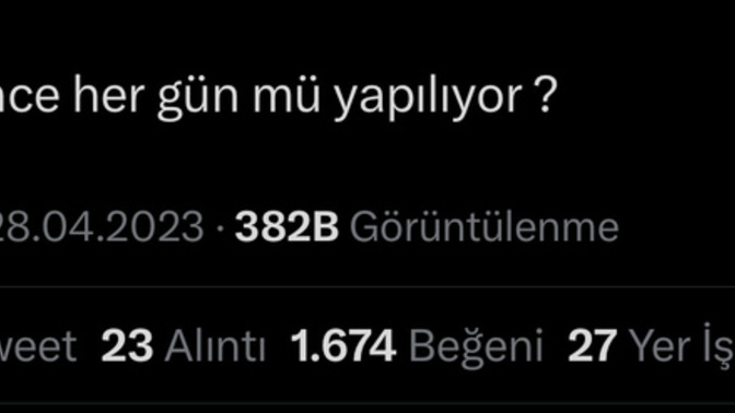 Evlenince her gün mü yapılıyor?