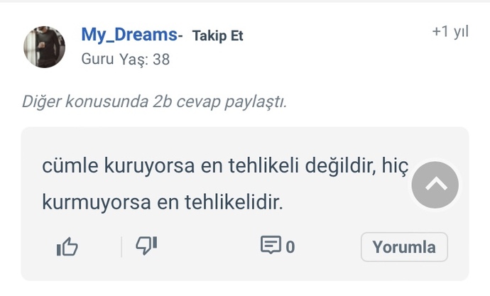 Kadınların en tehlikeli cümlesi nedir?