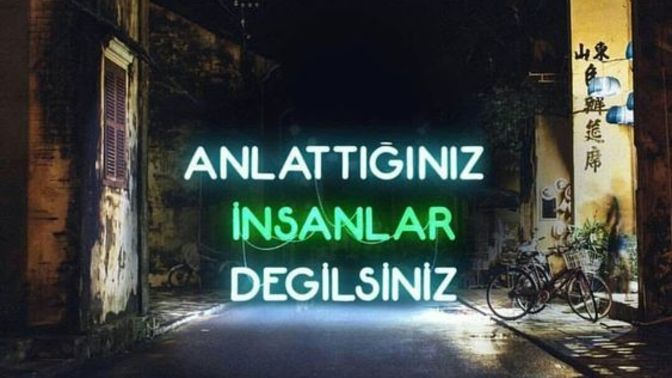 İnsanlara ne söylemek istersin?