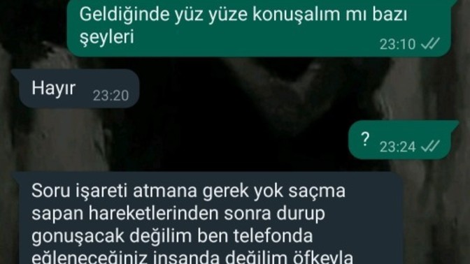 Bana bebeği gibi gibi davranıyordu neden böyle oldu?