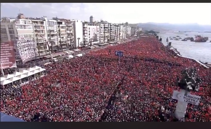 Ak Parti İzmir Mitingi 🫢/ Sizce Ak Parti Seçimleri yine alacak mı?