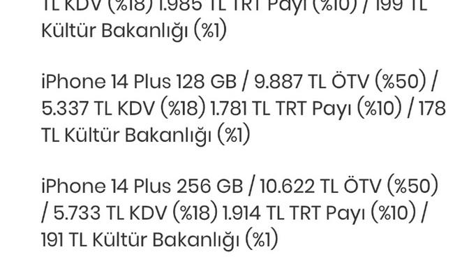 Cnmm reisimiz iPhonedan vergileri kaldırıyormuş alacak misiniz?