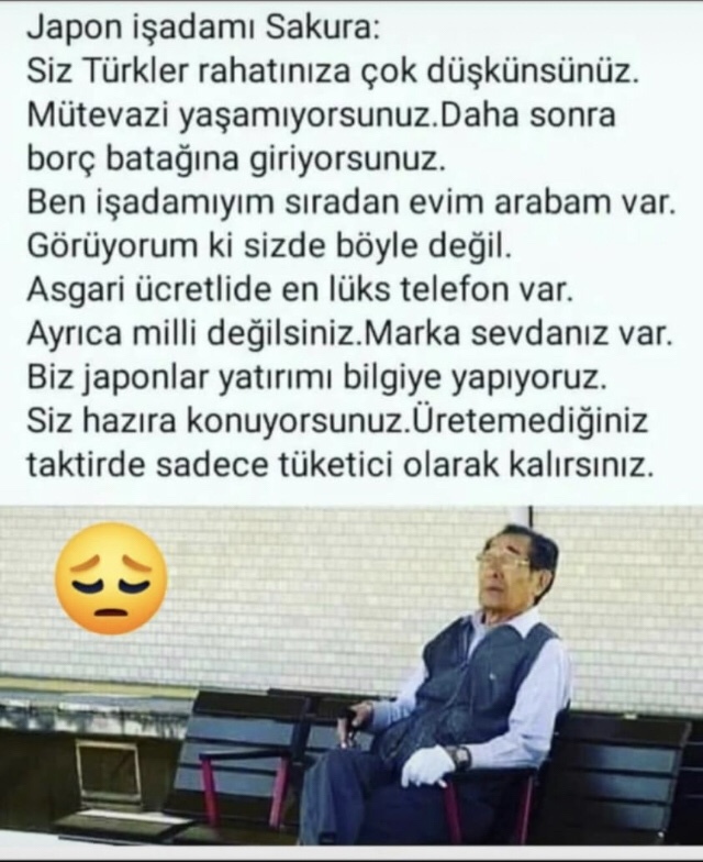 Rahatına düşkün yatırımı üretime bilgiye yapmaktan aciz bir millet miyiz?