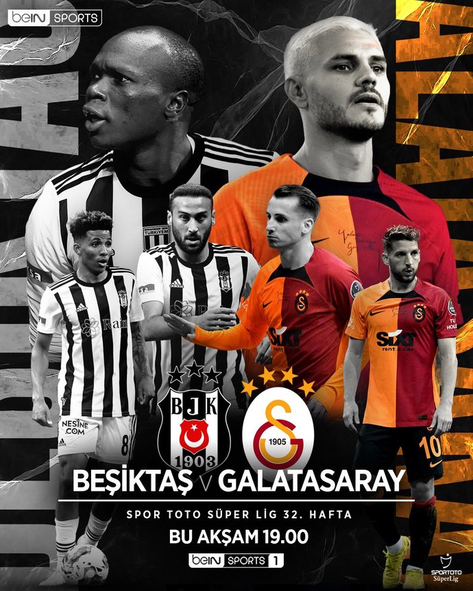 Bugünkü Beşiktaş - Galatasaray derbisi nasıl sonuçlanır?