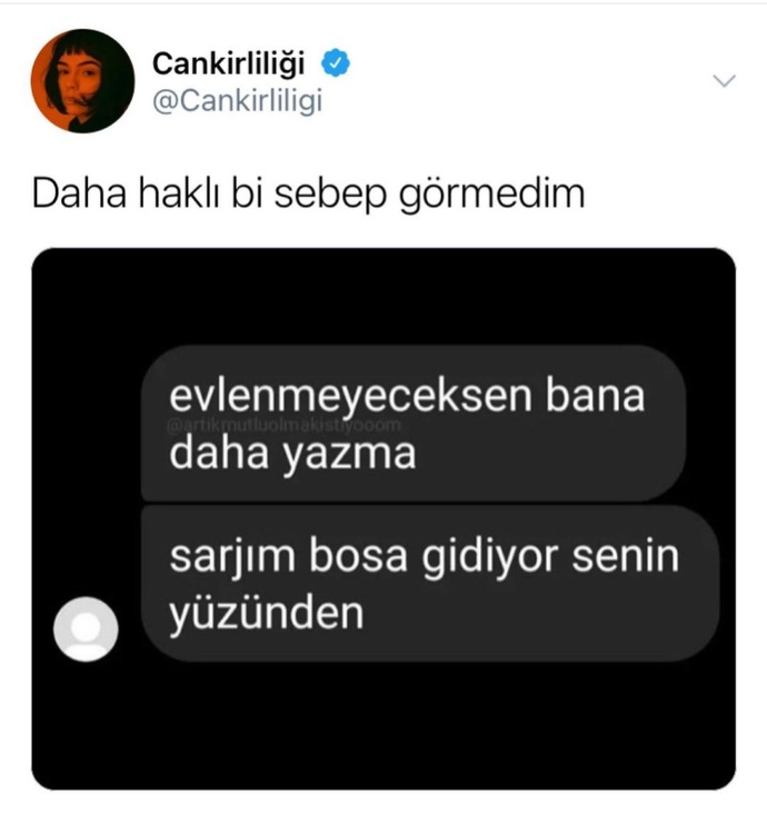Evlilik düşünmeyen biri ile devam eder misiniz?
