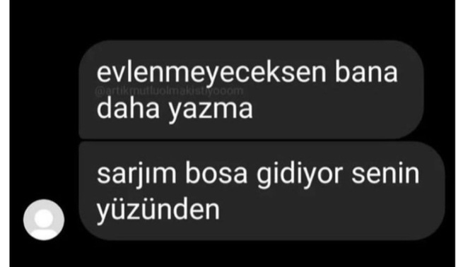 Evlilik düşünmeyen biri ile devam eder misiniz?