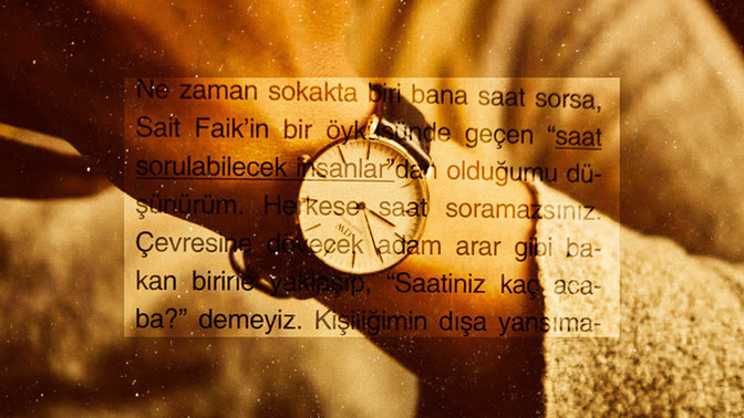 Kendisine saat sorulabilecek bir insan mısınız?