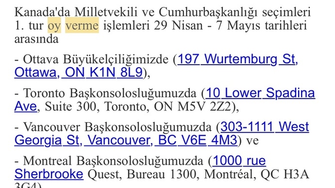 Biz gurbetçilerin seçimlerde oy kullanması sizi rahatsız eder mi?