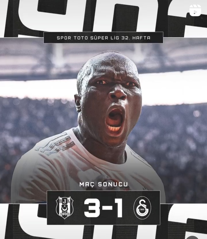 Beşiktaş - Galatasaray derbisi 3-1 bitti, maç hakkında yorumlarınız neler?
