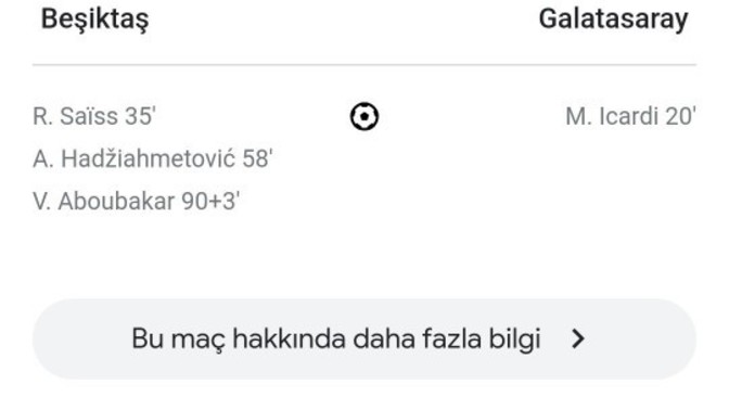 Beşiktaş-Galatasaray derbicik 3-1 bitti! Ne düşünüyorsunuz?