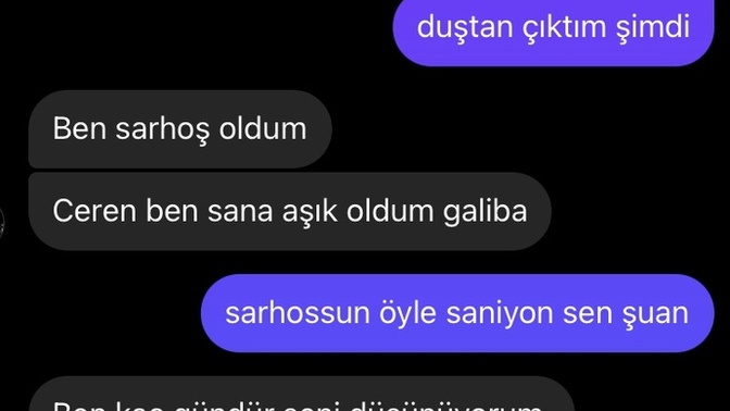 Sarhoş birinin "sana aşık oldum" lafına inanılmalı mı?