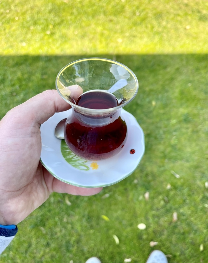 5 çayını içtin mi?