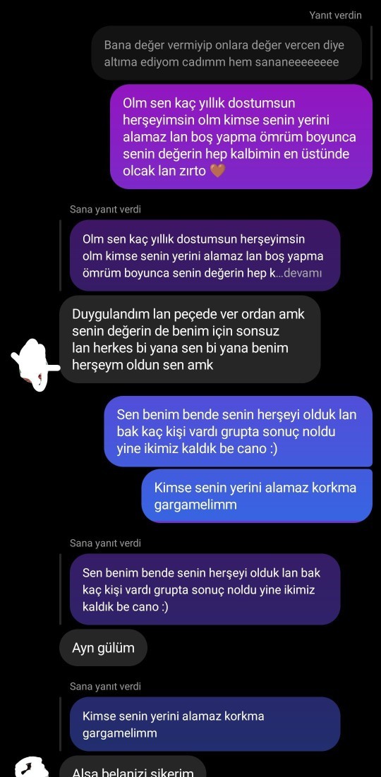 Böyle sahiplenen bı erkek kankanız var mı?
