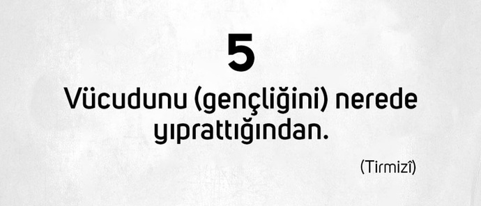 Bu 5 zoruya cevabiniz ne?