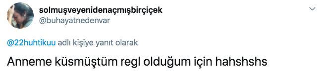 İlk Regl Anılarınız?