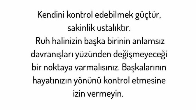 Yürüdüğün bu yola bir başkası mı karar veriyor yoksa bu yol senin yolun mu?