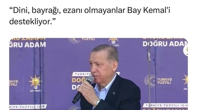 Bir ülkenin cumhurbaşkanı bu kişi olmamalı sizce?
