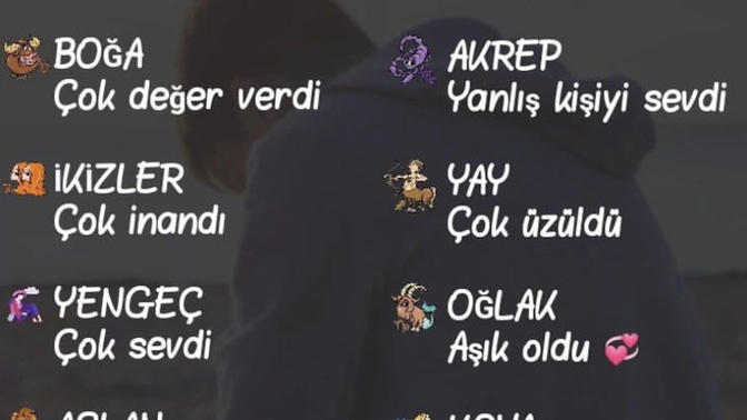 Burçların son hatası sahi neydi?