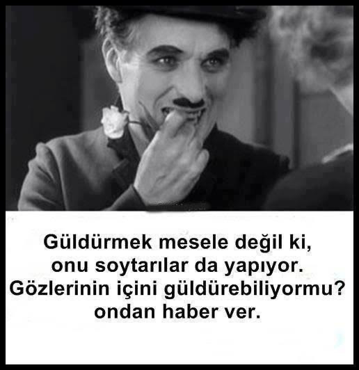 Gülen mi, güldüren misin?