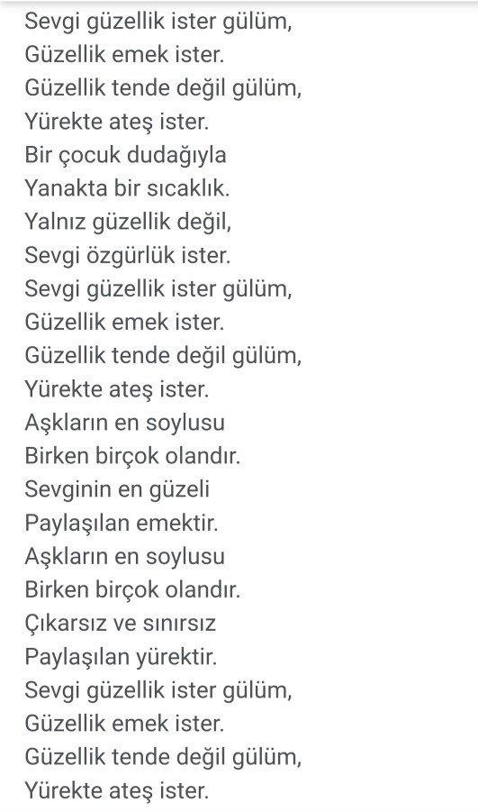 Ruh eşine bir şarkı gönderecek olsaydın bu hangisi olurdu?