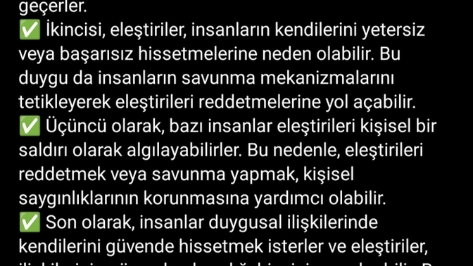 İlişkinizle alakalı eleştiri yapanlara karşı tutumunuz nasıldır?