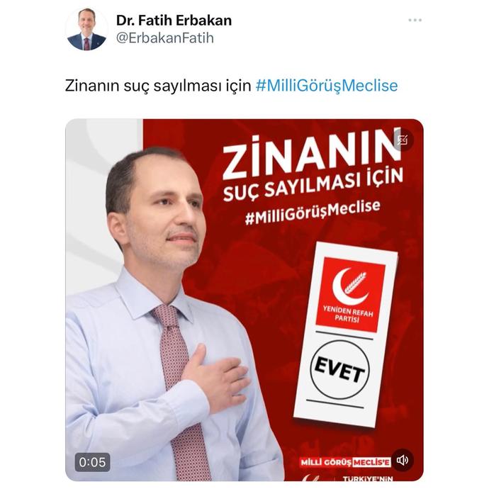 Sizce Zina (Fuhuş) suç sayılmalı mı?